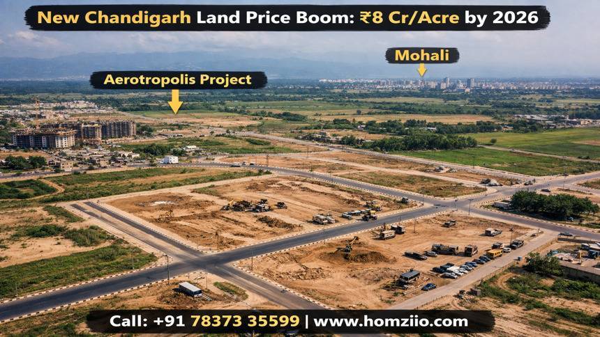 New Chandigarh land price